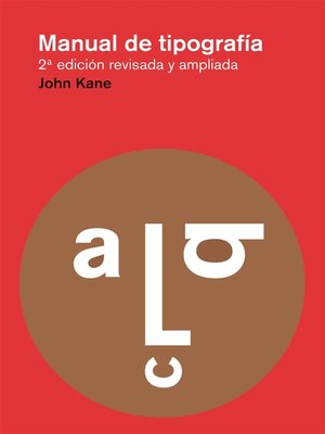cover image of Manual de tipografía